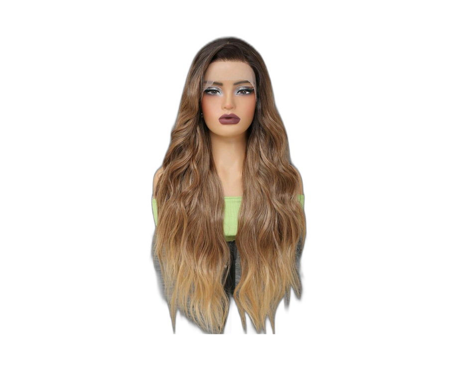 Pre-Plucked Long Wavy Hair Wigs