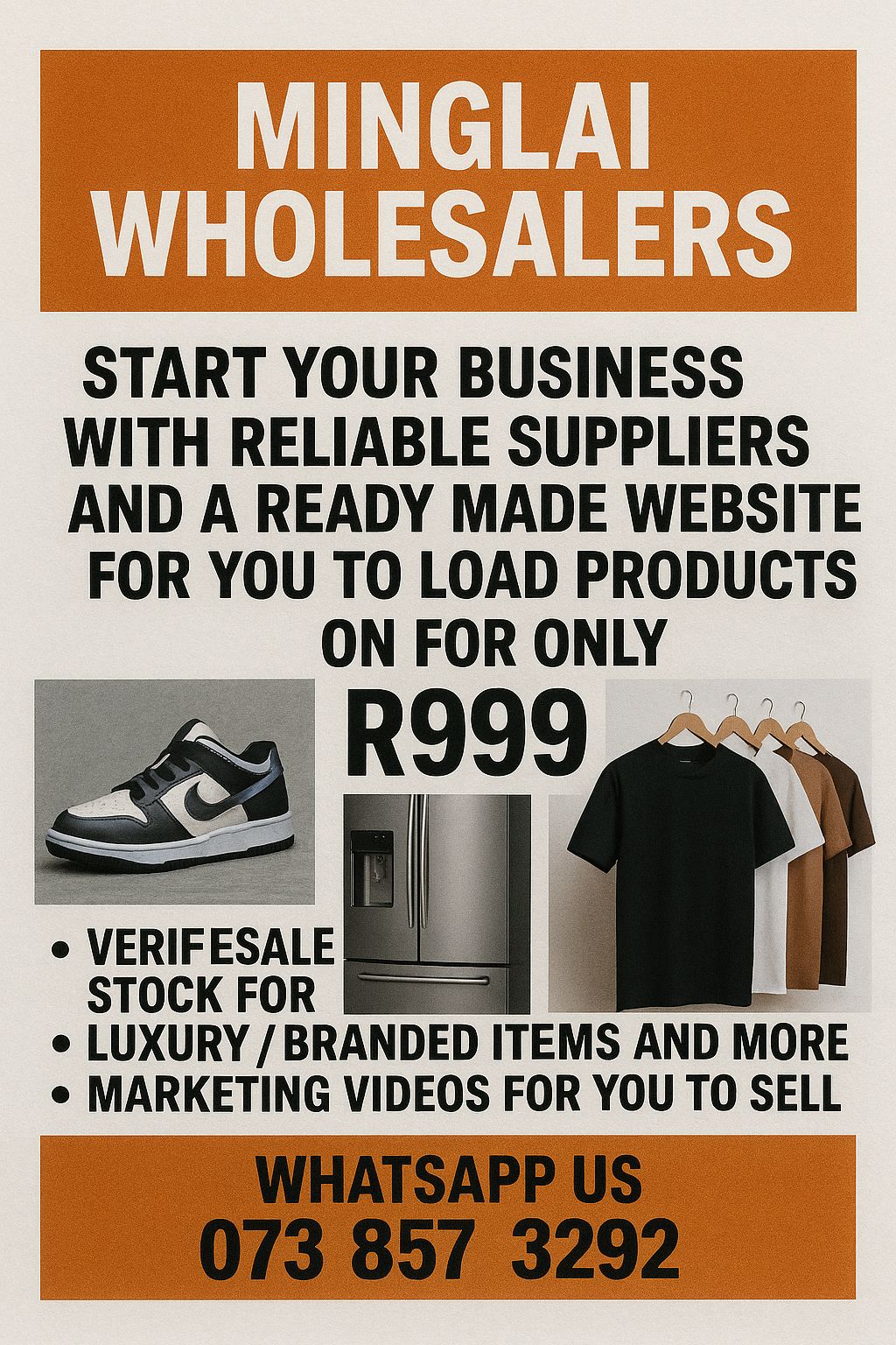 Ready made website Shopify website