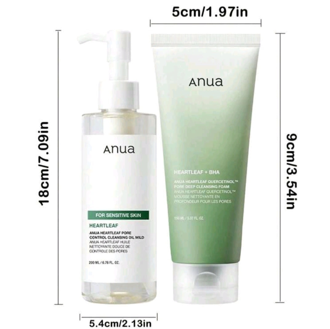 Anua Double Cleansing Set(free delivery on all orders )