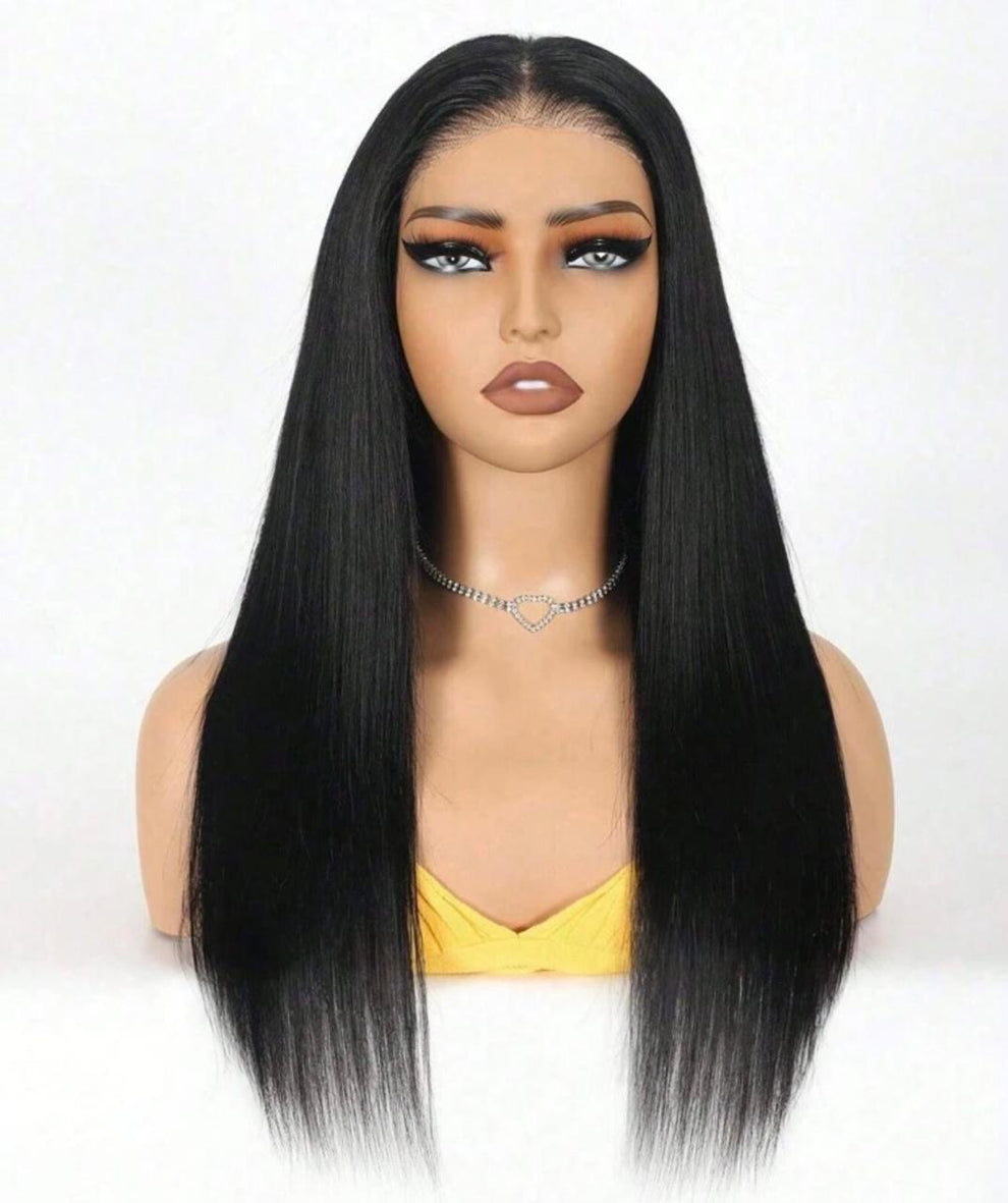 Gloria Straight Wig(human blend) high quality – Minglai
