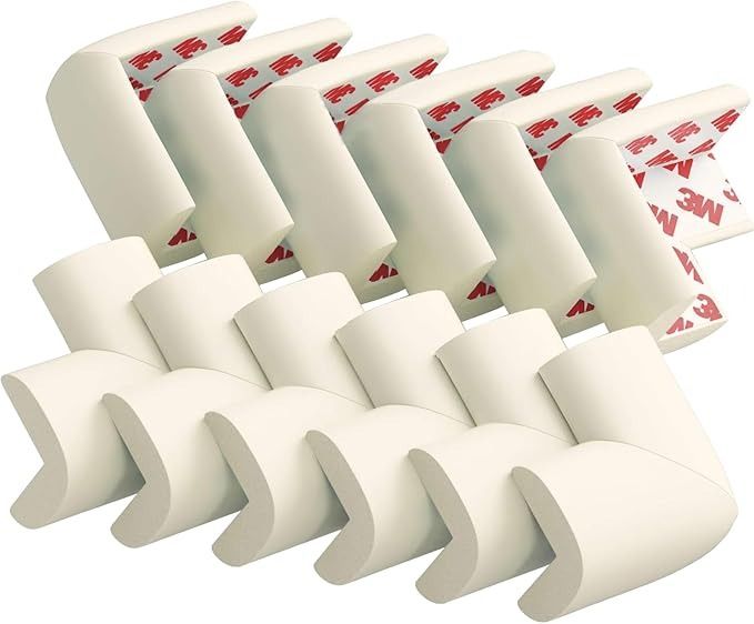 Corner Guards (Soft Foam, 12-Pack)