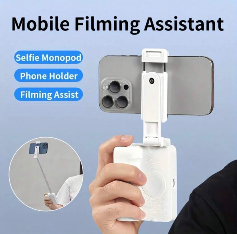 Portable Selfie Stick With Portable Remote