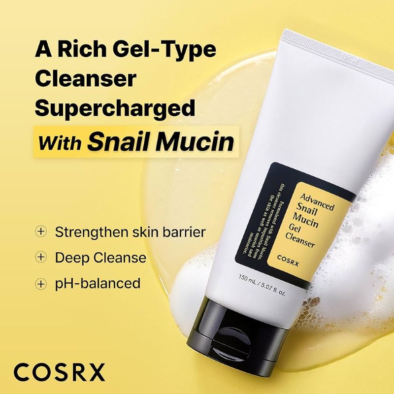 COSRX Advanced Snail Gel Cleanser 150ml