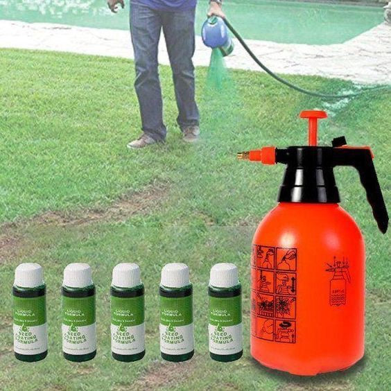 Viral Environment friendly green grass product (sample)