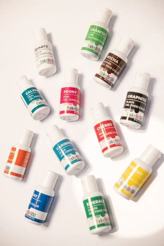 Gel food coloring sets