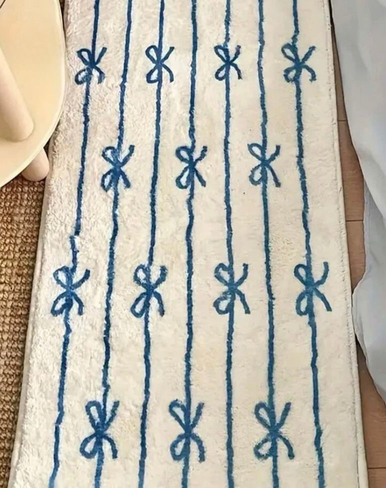 1pc Exclusive Custom-Made Shiyin Bedside Faux Cashmere Rug