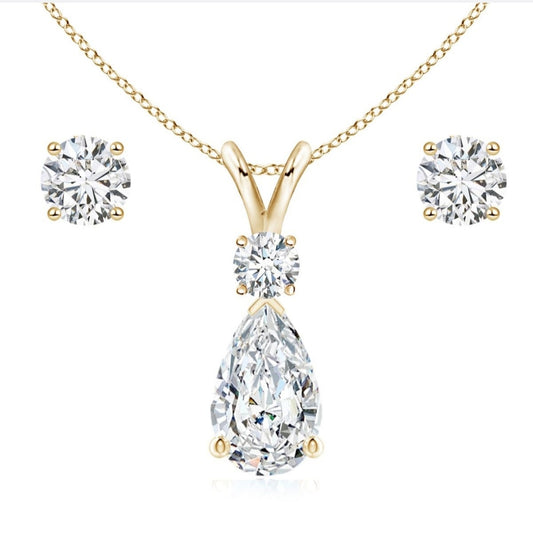 Diamond Jewellery Set