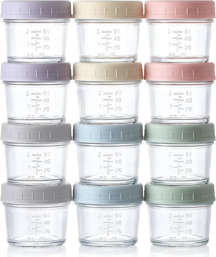 Baby Food Storage Container Set (6-Pack)
