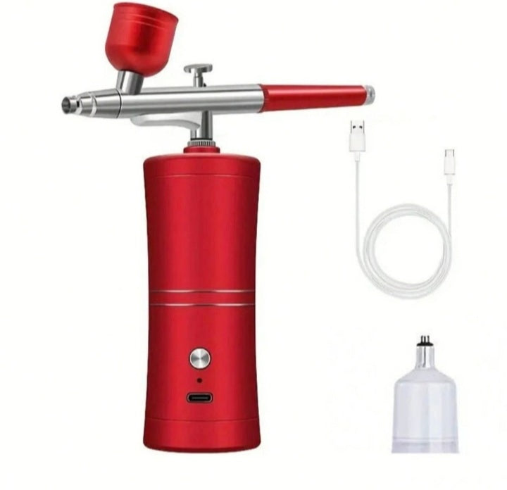 Portable Airbrush Compressor Kit, Ideal For Nails, Art, Cake & Makeup