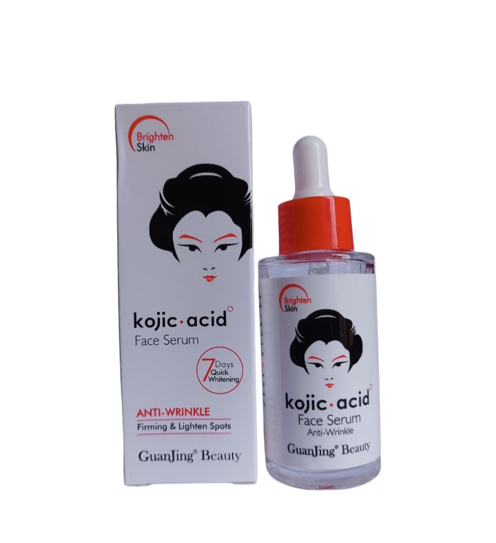 Kojic Acid Face Wash, Toner & Face Serum Complete Brightening Routine Combo