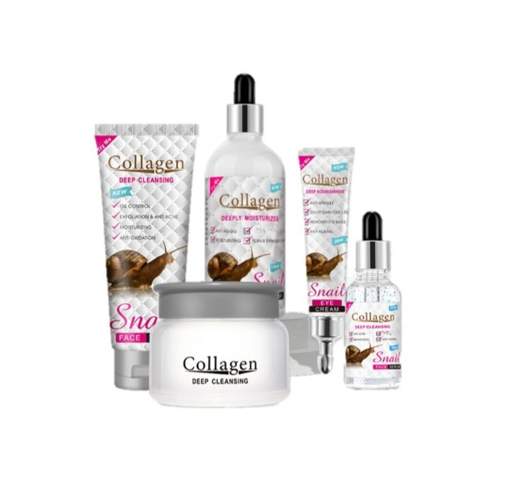 Snail Collagen Skin Care Set (5-Piece)