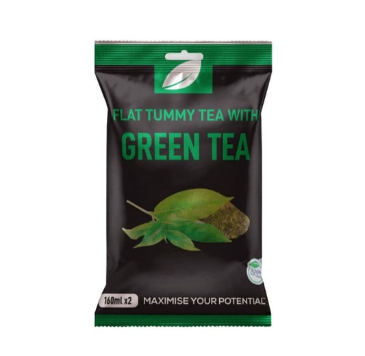 Flat Tummy with Green Tea