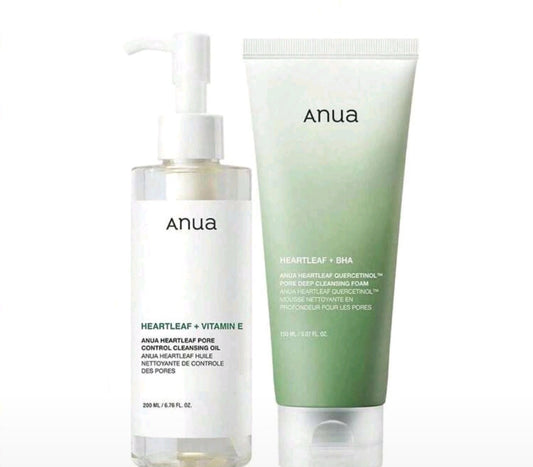 Anua Double Cleansing Set(free delivery on all orders )