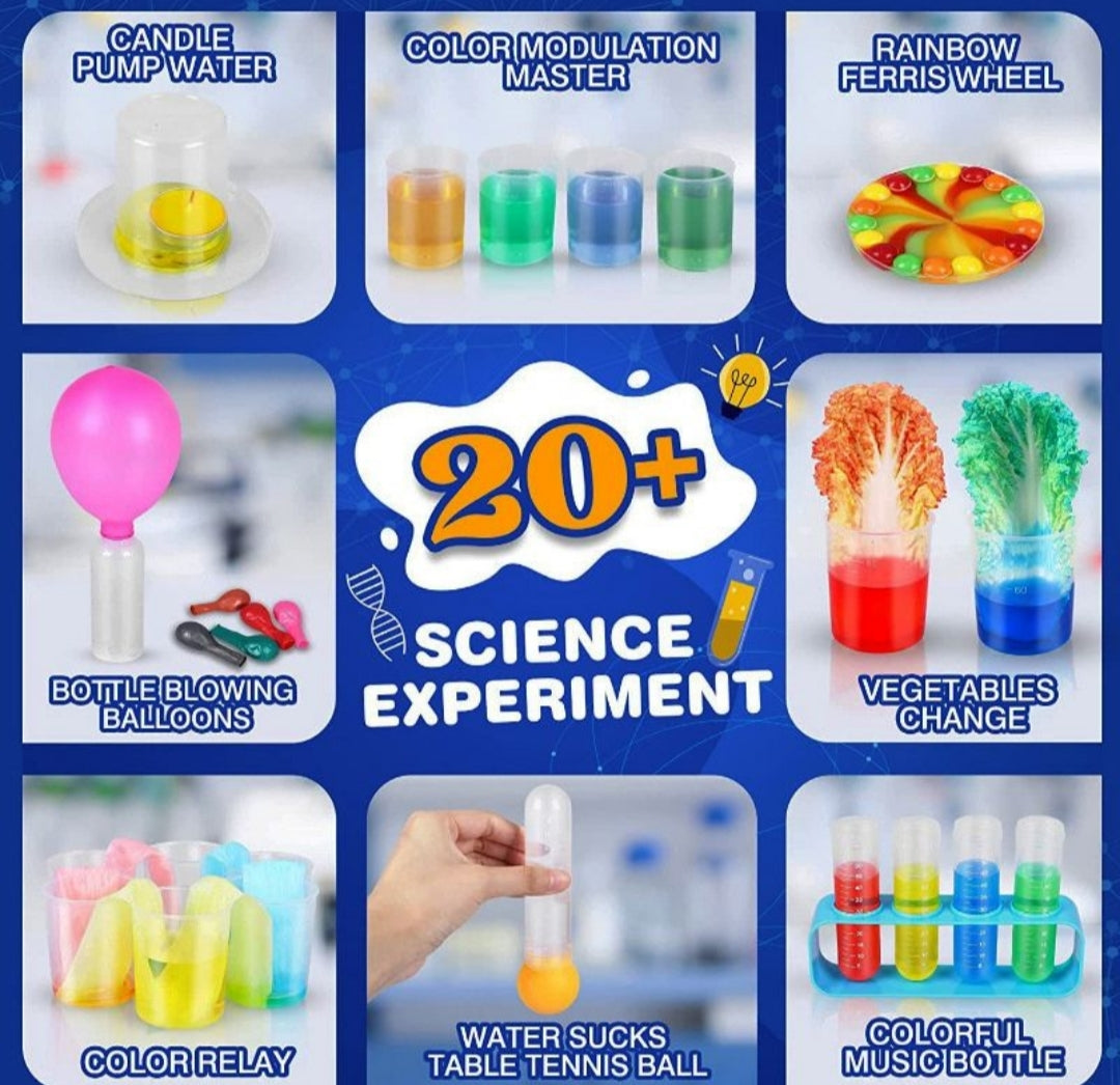 STEM Scientist Lab Kit - DIY Experiments Set - 80 Piece