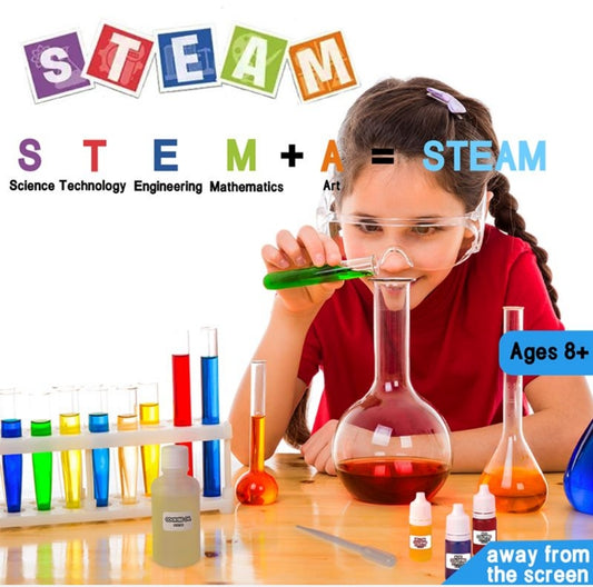 STEM Scientist Lab Kit - DIY Experiments Set - 80 Piece