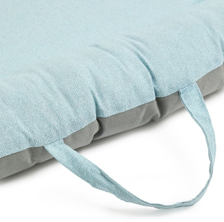 Baby Sleeping Pod -Alison Twill Blue