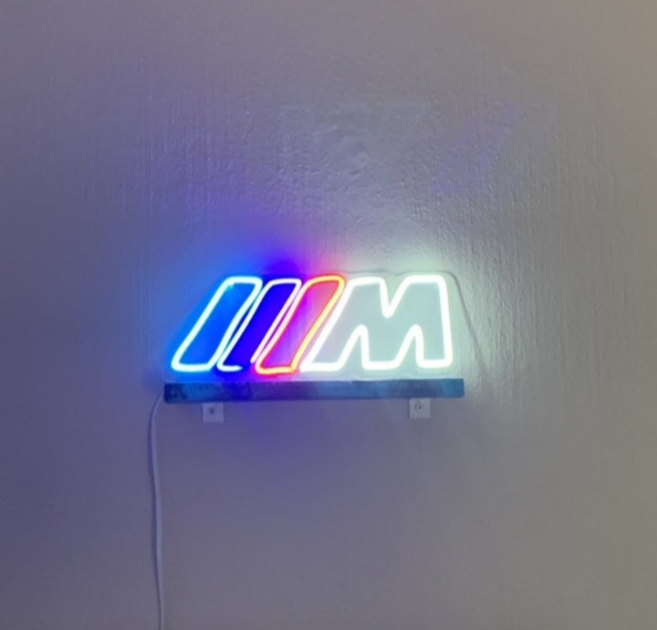 Neon LED M Sign