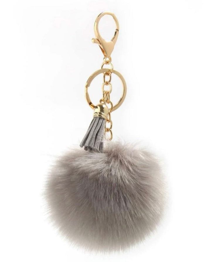 Pom Pom Keychain