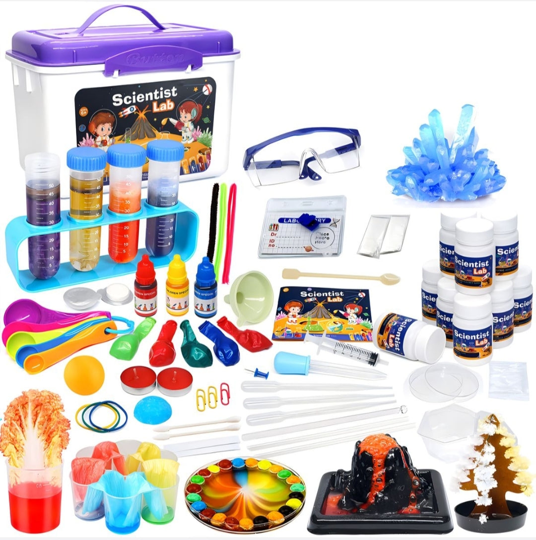 STEM Scientist Lab Kit - DIY Experiments Set - 80 Piece