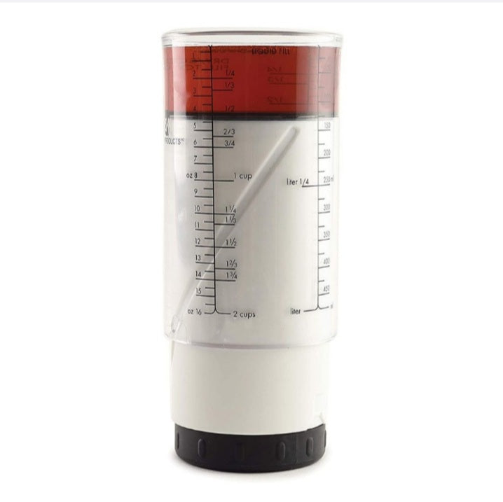 Twist to Measure 2 Cup All In One Measuring Cup