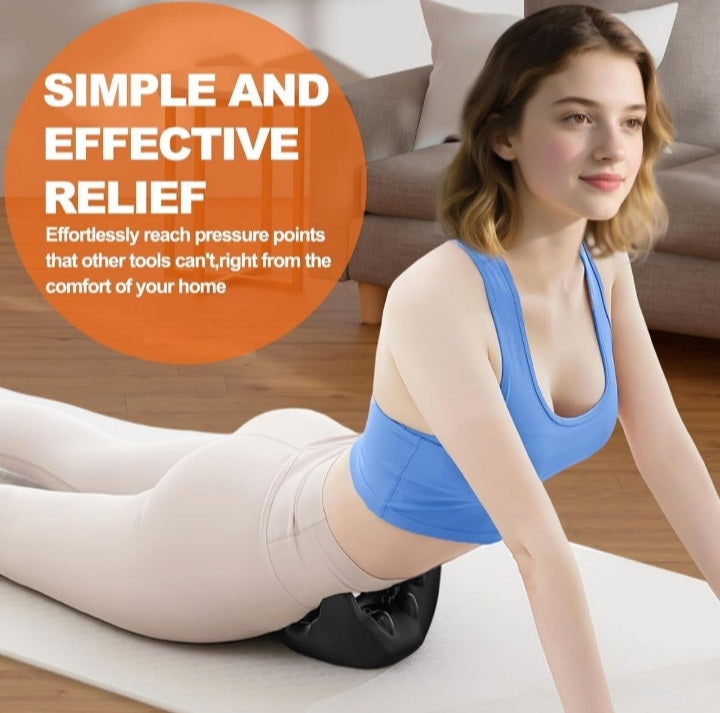 Neck Massage Pillow Psoa Release tool back stretcher shoulder Relaxer