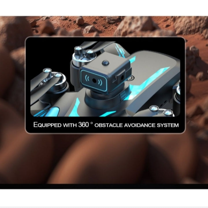 HD Aerial Drone with Brushless Motor-GPS +Optical Flow Positioning,3-Camera